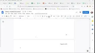 2.3.2: Inserting page breaks (Google Docs version)