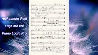 Aleksander Peçi  Lulja me ere, Piano Logic Pro