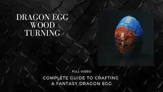 Making a Dragon Egg from an Oak Gall and Blue Mica Powder with Epoxy Resin: The Full Process