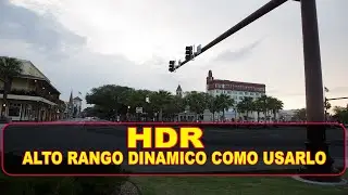 HDR SE TE OLVIDO PONERLO EN LA CAMARA MIRA..