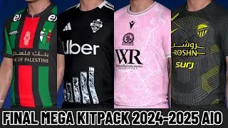 PES 2017  FINAL MEGA KITPACK SEASON 2024-2025 AIO