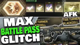 MAX BATTLE PASS GLITCH WARZONE SEASON 4! SOLO FULL AFK BATTLE PASS XP GLITCH! [WARZONE GLITCH]