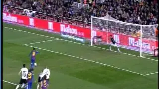 Lionel Messi Vs Diego Alves Valencia Vs Barcelona COpa De La Rey 2012 Messi Miss Penalty