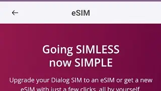 How to get Dialog Esim. #dialog