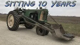Oliver 770 Tractor - Will it Run after Sitting 10 Years? (Christmas Special)
