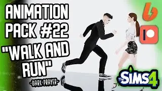 THE SIMS 4 💚ANIMATION PACK #22 "WALK AND RUN" 💚DOWNLOAD