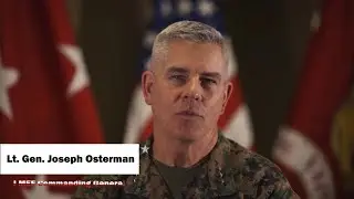 Lt. Gen. Joseph Osterman PSA Addressing I MEF Policy Change