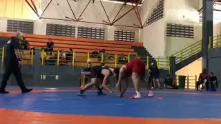 Surya Purnama Aji (KTM) VS Yobel Pascal ,  Wrestling Freestyle 65 Kg Men Final .