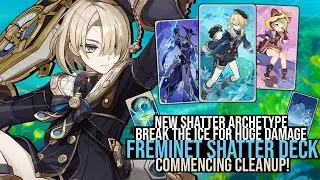 Freminet is Great Shatter DPS | Freminet Genshin TCG | Genshin Impact TCG