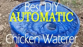 BEST DIY Chicken Waterer