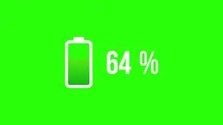 Battery Percentage Green Screen | Free HD Download | Green Screen Effects