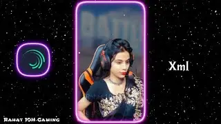 Jannat Afa 😑😑 || New Xml File Editing ||#xml #alightmotion #iam_editor