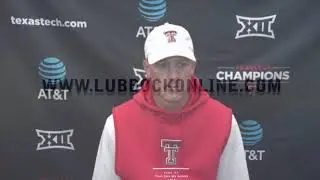Texas Tech HFC Matt Wells discusses eligibility of Utah State QB transfer Henry Colombi