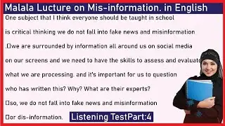 Listening Test Program | Part:4 English To Somali