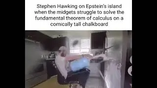 Stephen Hawking on Epstein Island