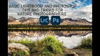 BASIC LIGHTROOM AND PHOTOSHOP FOR NATURE PHOTOGRAPHERS,  EDITING 101
