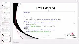 BANA 8090 Control Statements, Loops, Functions, Exceptions