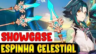 ESPINHA CELESTIAL É BOM PRO XIAO? (SKYWARD SPINE SHOWCASE) GENSHIN IMPACT
