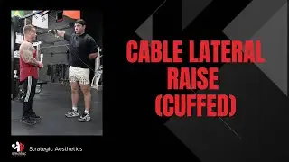 Cable Lateral Raise (Cuffed) - Exercise Index