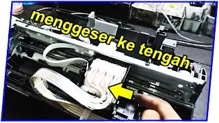 Cara Menggeser Head Cartridge Epson ke Tengah