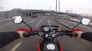мотоцикл VMC250 /разгоняем до 100 км*ч