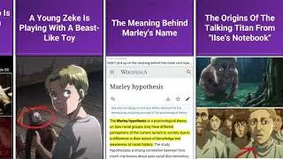 Things You Missed in Attack on Titan