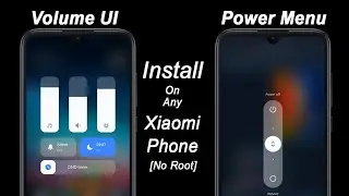 🤩OFFICIAL-MIUI 12 NEW VOLUME CONTROL & POWER MENU FIRST LOOK | HOW TO INSTALL VOLUME CONTROL 