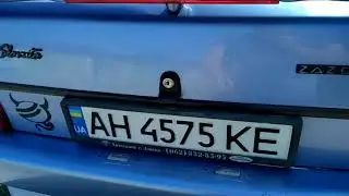 Открытие крышки багажника Славуты с пульта