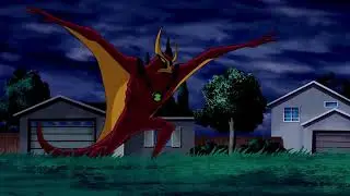 Amphibian vs Jetray  (Absolute Epic animation) , Ben 10 Ultimate Alien Episode 8