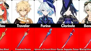 Genshin Impact: Best Weapons for All Sword Characters