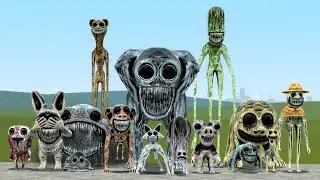 ALL NEW ZOONOMALY MONSTERS FAMILY | Garry's Mod