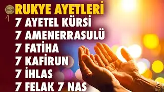 7 Fatihah 7 Ayatul Kursi 7 Amanarrasulu 7 Kafirun 7 Ikhlas 7 Falaq 7 Nas Qur'an Al Kareem Ruqyah