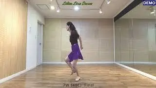 Big Red Balloon  Line dance   -   DEMO & TUTORIAL