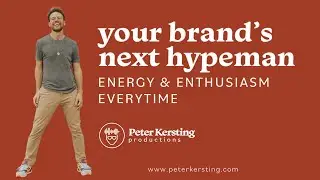 Great brands deserve a hypeman! Energetic and conversational voice over