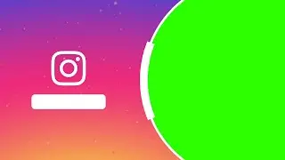 Instagram Frame #1 / Green Screen - Chroma Key