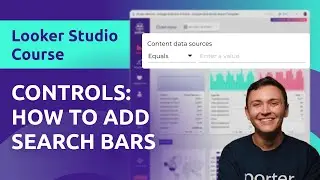 Search bars controls on Google Looker Studio (2026)