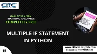 Multiple If Statement in python | Part-15 |