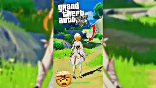 🎅ТЕЛЕПОРТИРОВАЛСЯ из GTA 5 в GENSHIN IMPACT
