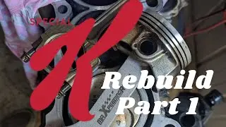 Preparing the junkyard Honda K24 - Part 1