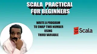 HOW TO SWAP TWO NUMBER USING THIRD VARIABLE | SCALA Example | Tamil Software