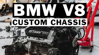 Fitting a BMW V8 to our custom E21 chassis - Group 5 Project EP1