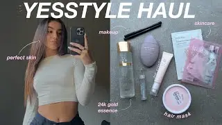 HUGE YESSTYLE HAUL | skincare, makeup, haircare & more! ✨ *codice sconto*