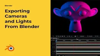 Exporting Cameras and Lights From Blender to After Effects