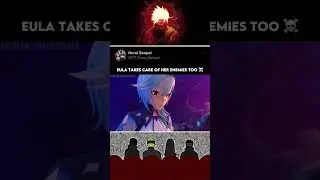 Naruto squad reaction on eula x hilichurl