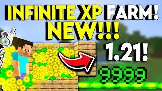 BEST INFINITE XP FARM In 1.21 Minecraft Bedrock MCPE/Xbox/PS4/Nintendo Switch/Windows 10