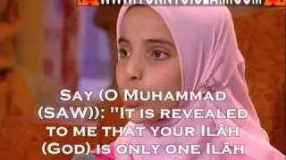 Amazing Quran Girl Khadija Birhoon Islam Quran child kid