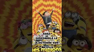 Le film Les Minions 2, sera disponible le 6 octobre sur Netflix.