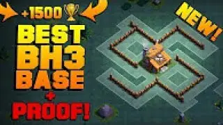 LITERALLY THE BEST Builder Hall 3 Base w  PROOF!   NEW CoC 95% WIN RATE BH3 BASE!!   Clash of Clans