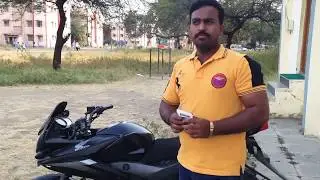 See how to grease on two-wheeler
