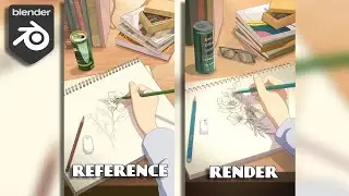Anime Style Visual Tutorial in Blender | CGDASH